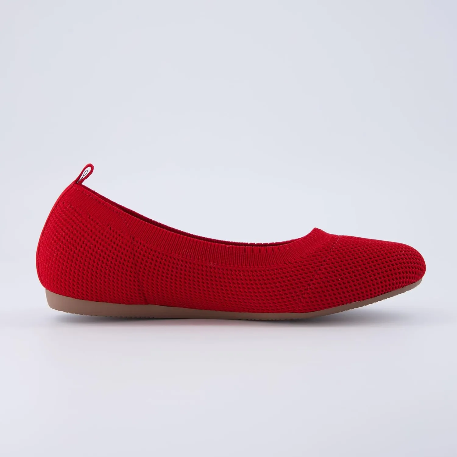 CUSHIONAIRE Women's Whiz Hidden Wedge Knit Flat with  Memory Foam and Wide Widths Available