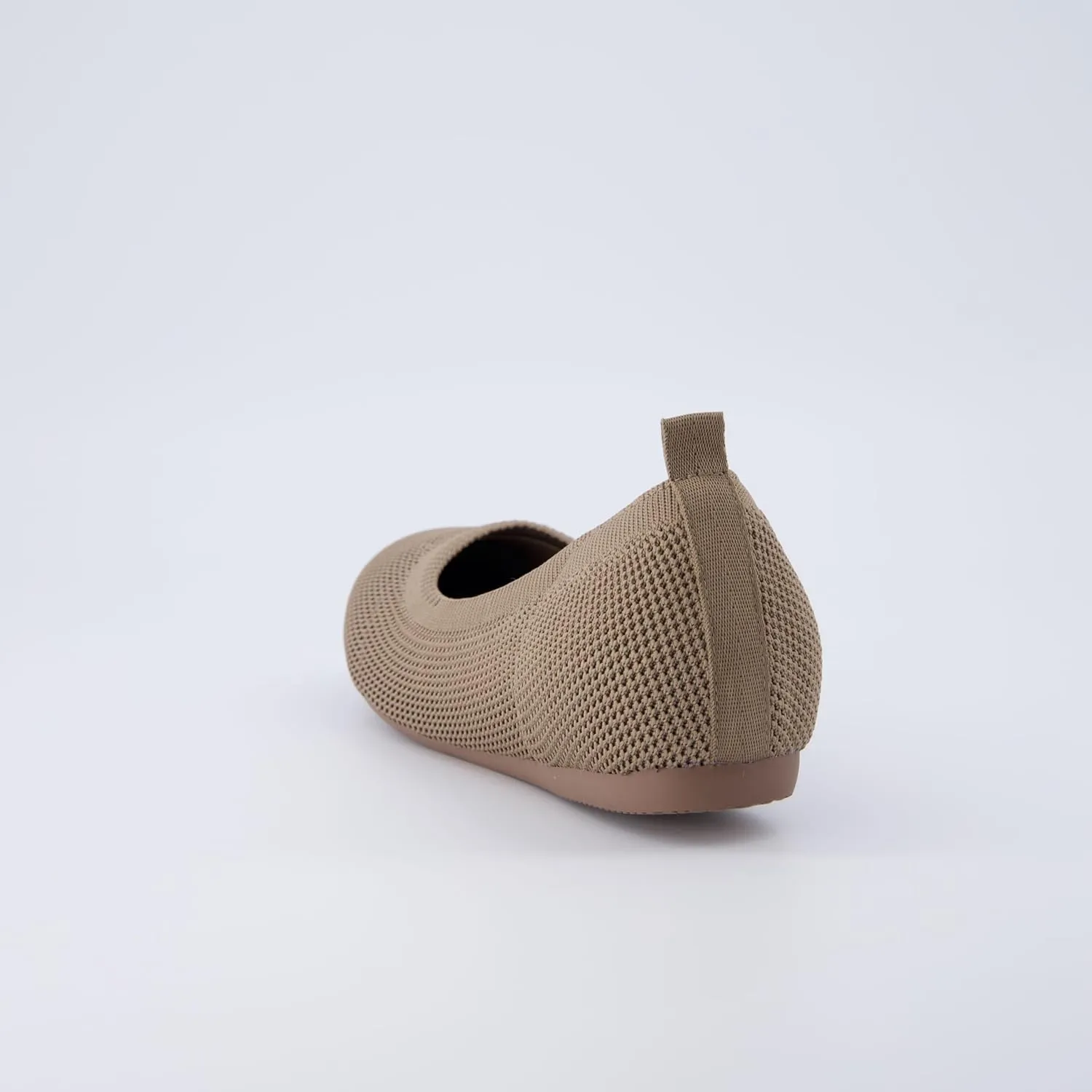 CUSHIONAIRE Women's Whiz Hidden Wedge Knit Flat with  Memory Foam and Wide Widths Available