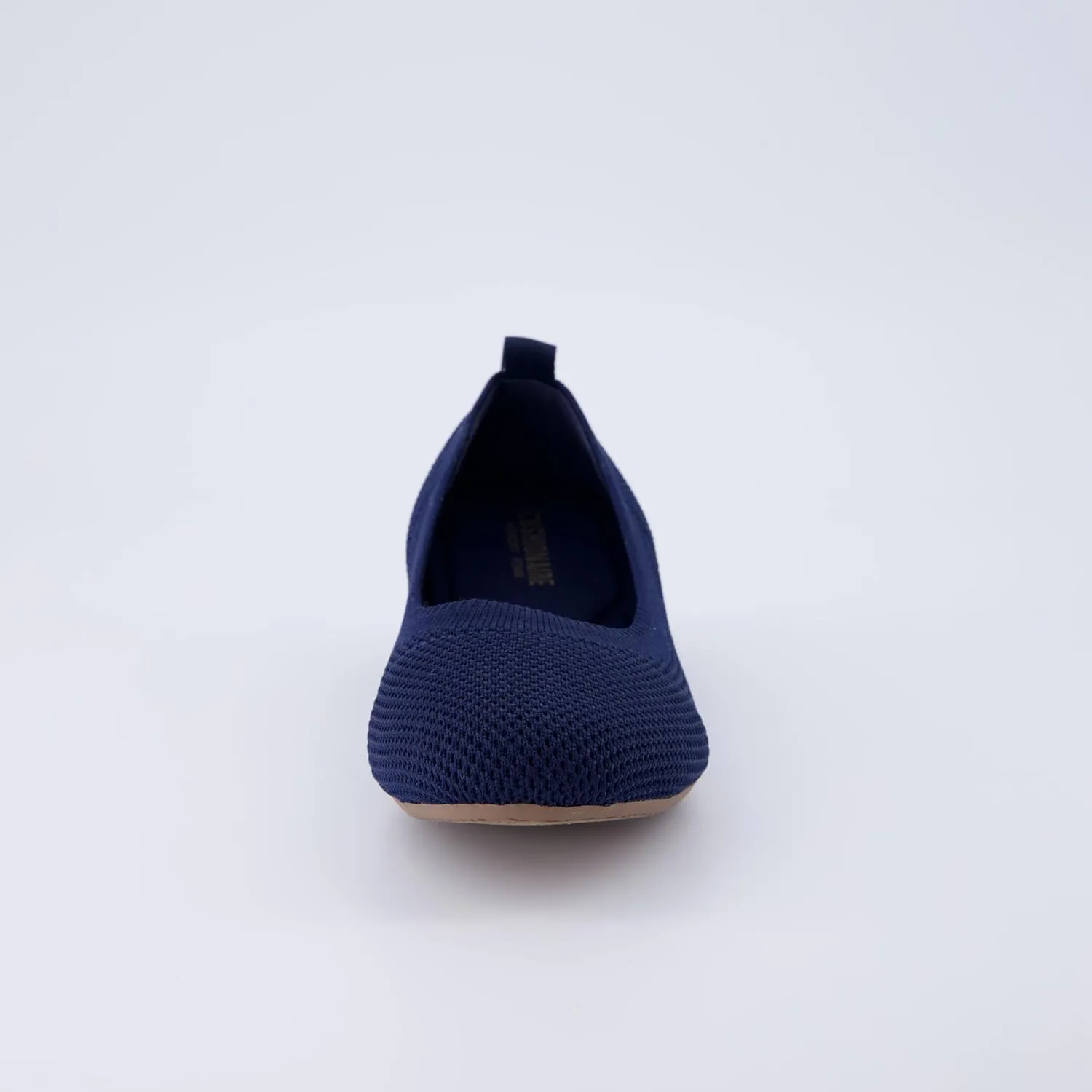 CUSHIONAIRE Women's Whiz Hidden Wedge Knit Flat with  Memory Foam and Wide Widths Available