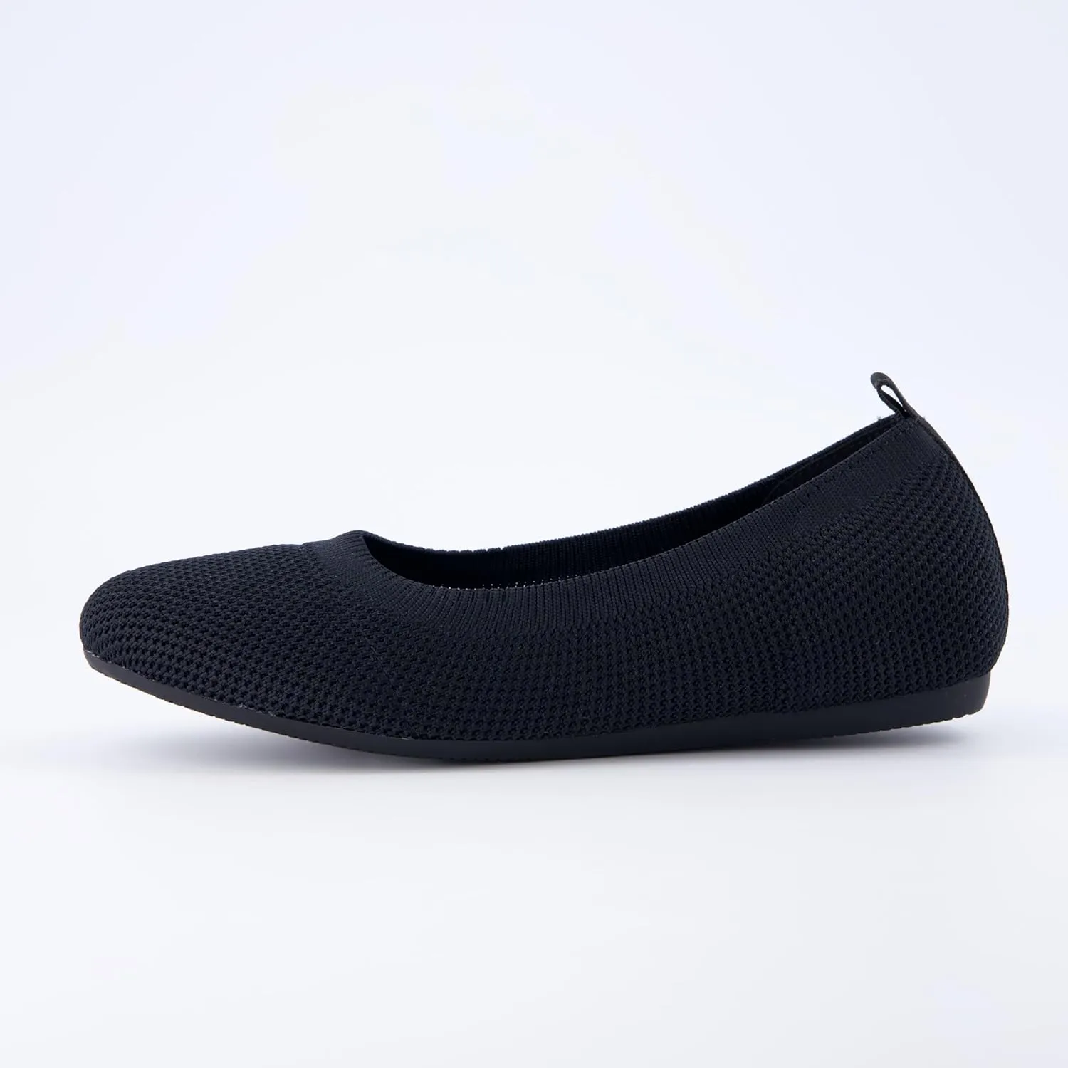 CUSHIONAIRE Women's Whiz Hidden Wedge Knit Flat with  Memory Foam and Wide Widths Available