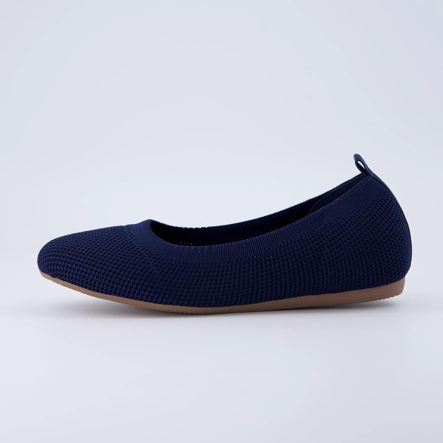 CUSHIONAIRE Women's Whiz Hidden Wedge Knit Flat with  Memory Foam and Wide Widths Available
