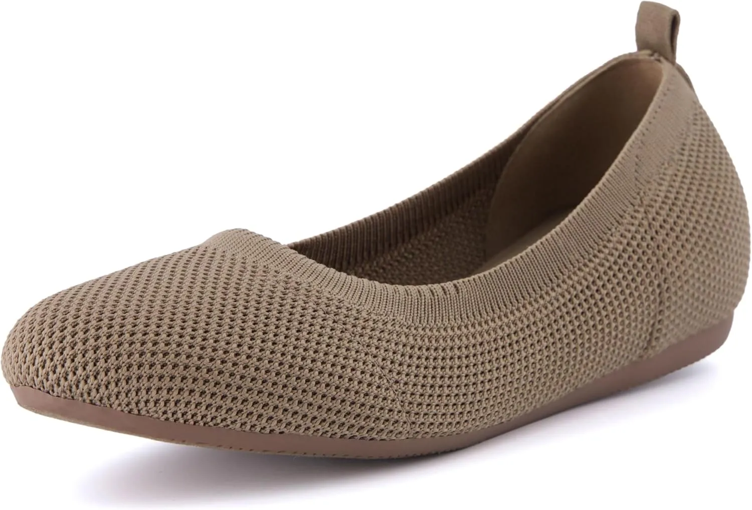 CUSHIONAIRE Women's Whiz Hidden Wedge Knit Flat with  Memory Foam and Wide Widths Available