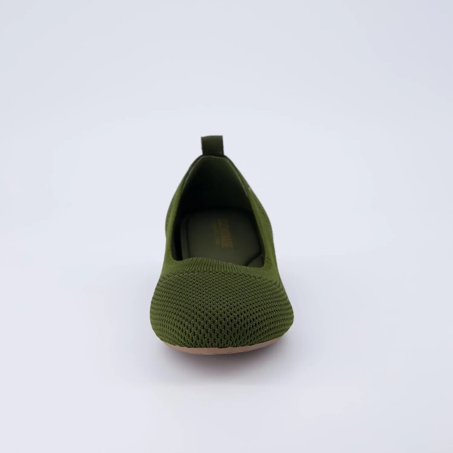 CUSHIONAIRE Women's Whiz Hidden Wedge Knit Flat with  Memory Foam and Wide Widths Available