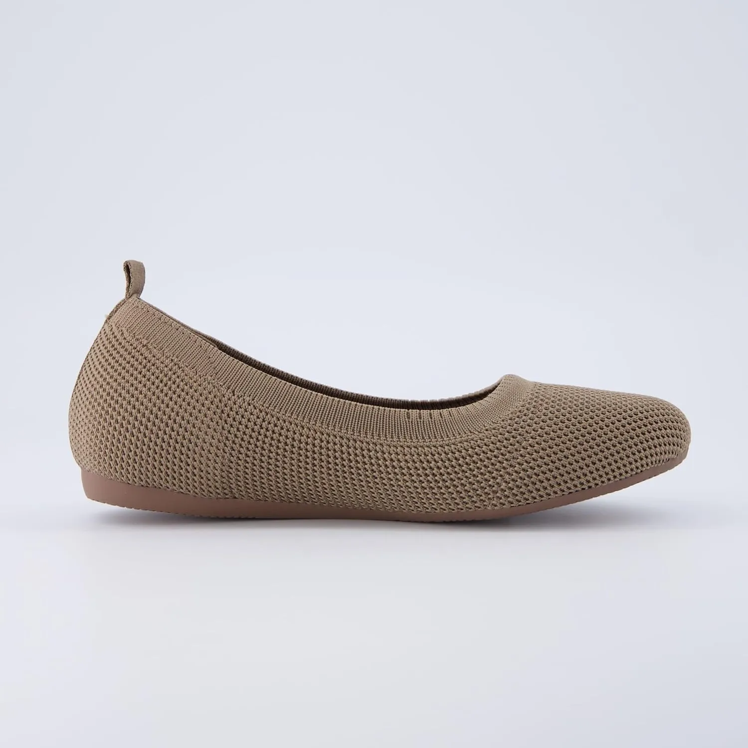 CUSHIONAIRE Women's Whiz Hidden Wedge Knit Flat with  Memory Foam and Wide Widths Available