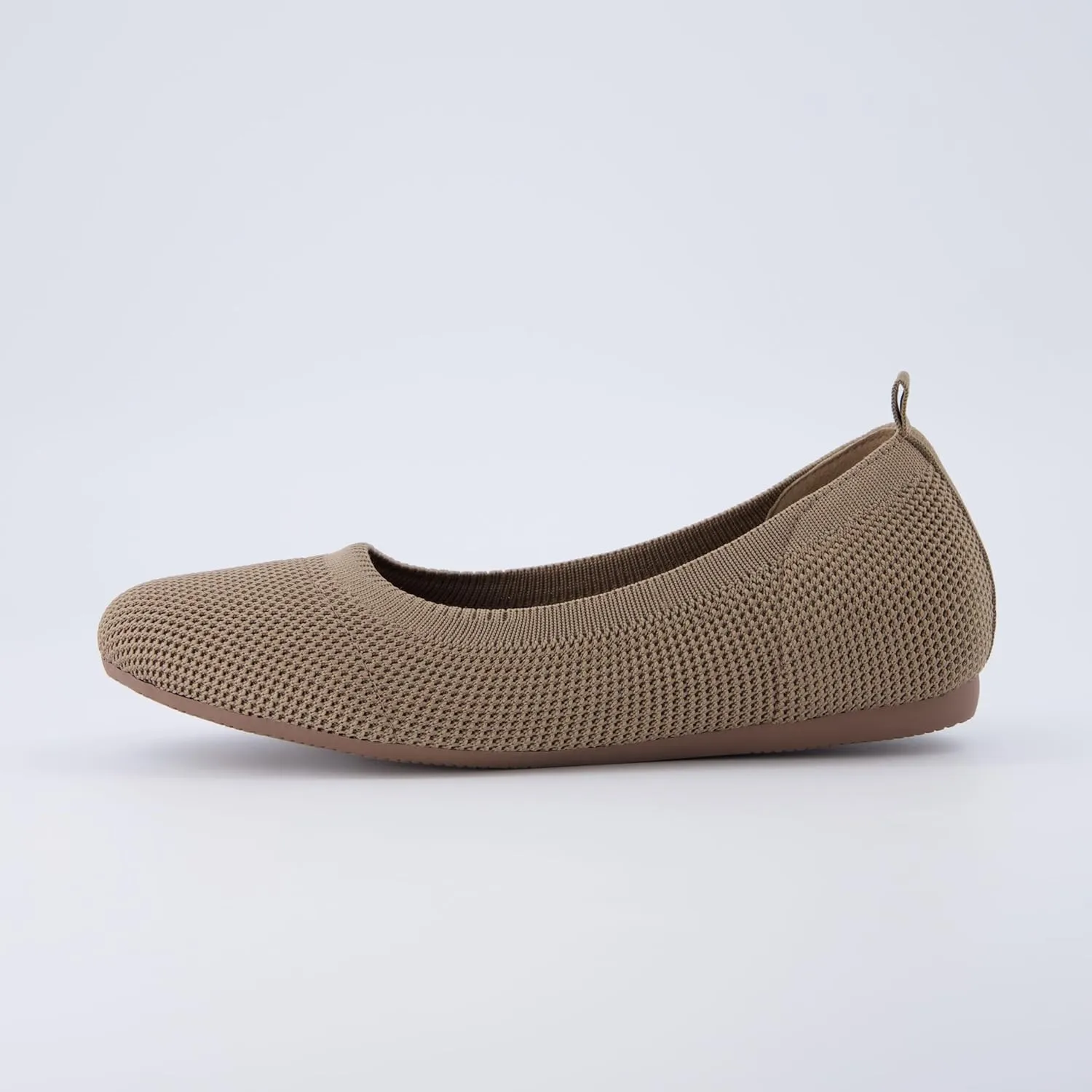 CUSHIONAIRE Women's Whiz Hidden Wedge Knit Flat with  Memory Foam and Wide Widths Available