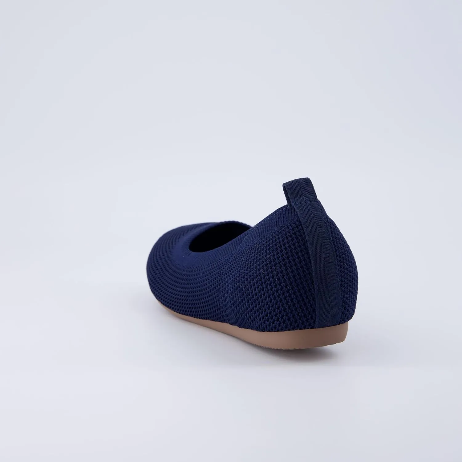 CUSHIONAIRE Women's Whiz Hidden Wedge Knit Flat with  Memory Foam and Wide Widths Available