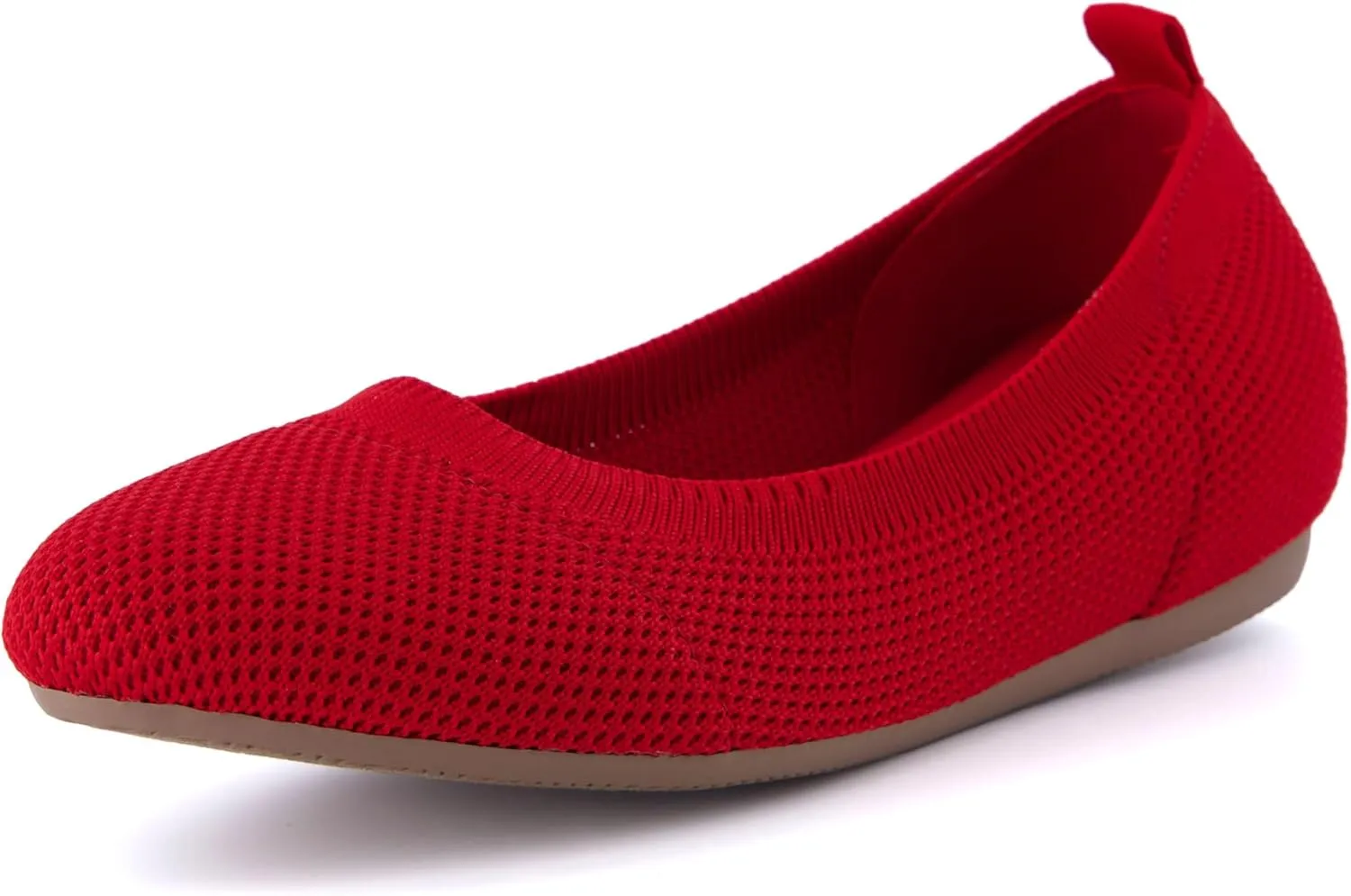 CUSHIONAIRE Women's Whiz Hidden Wedge Knit Flat with  Memory Foam and Wide Widths Available