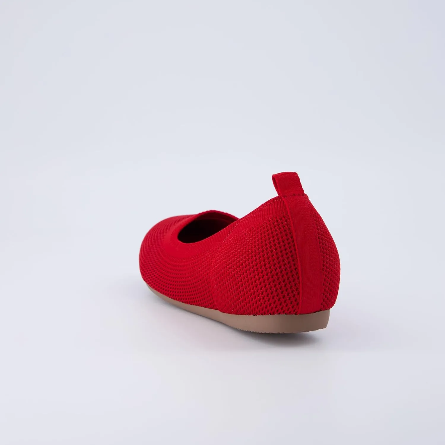 CUSHIONAIRE Women's Whiz Hidden Wedge Knit Flat with  Memory Foam and Wide Widths Available