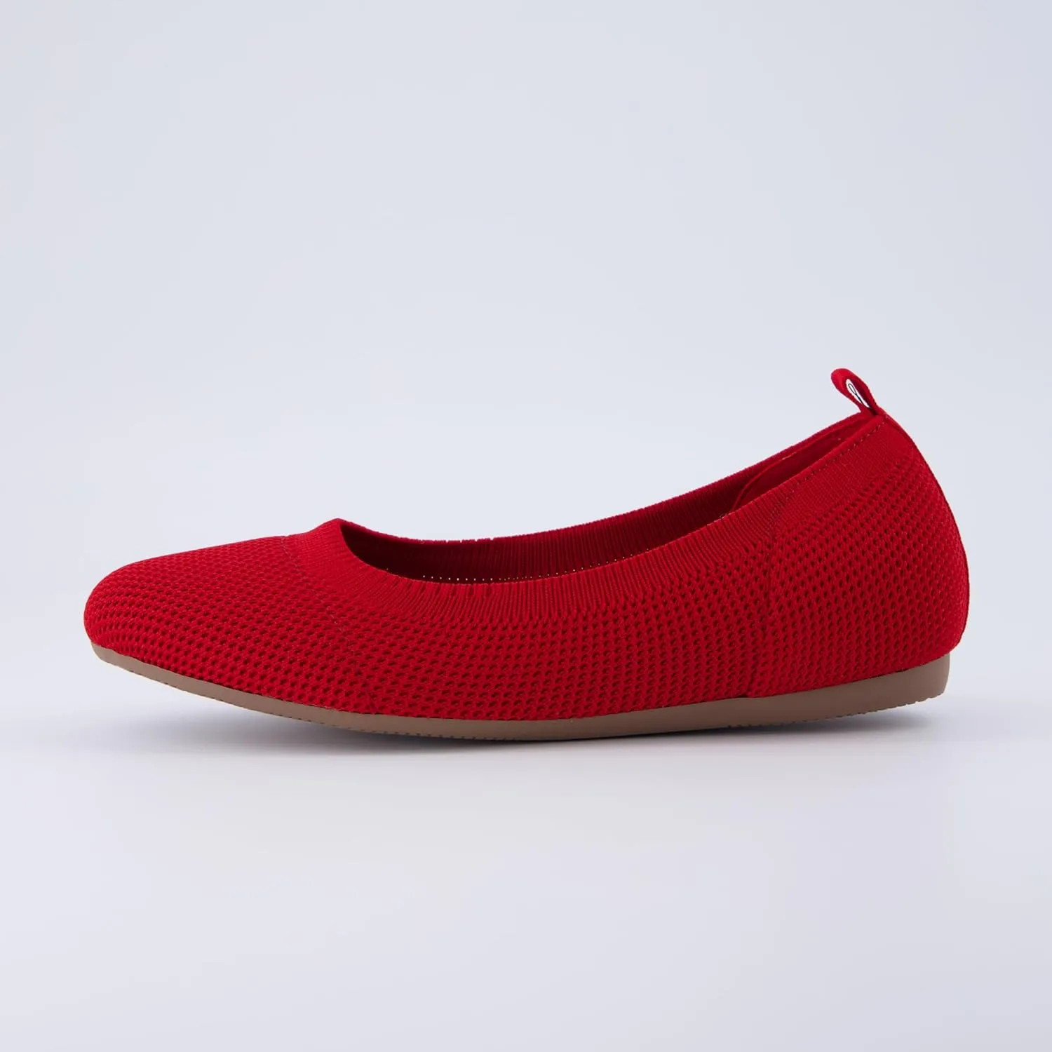CUSHIONAIRE Women's Whiz Hidden Wedge Knit Flat with  Memory Foam and Wide Widths Available