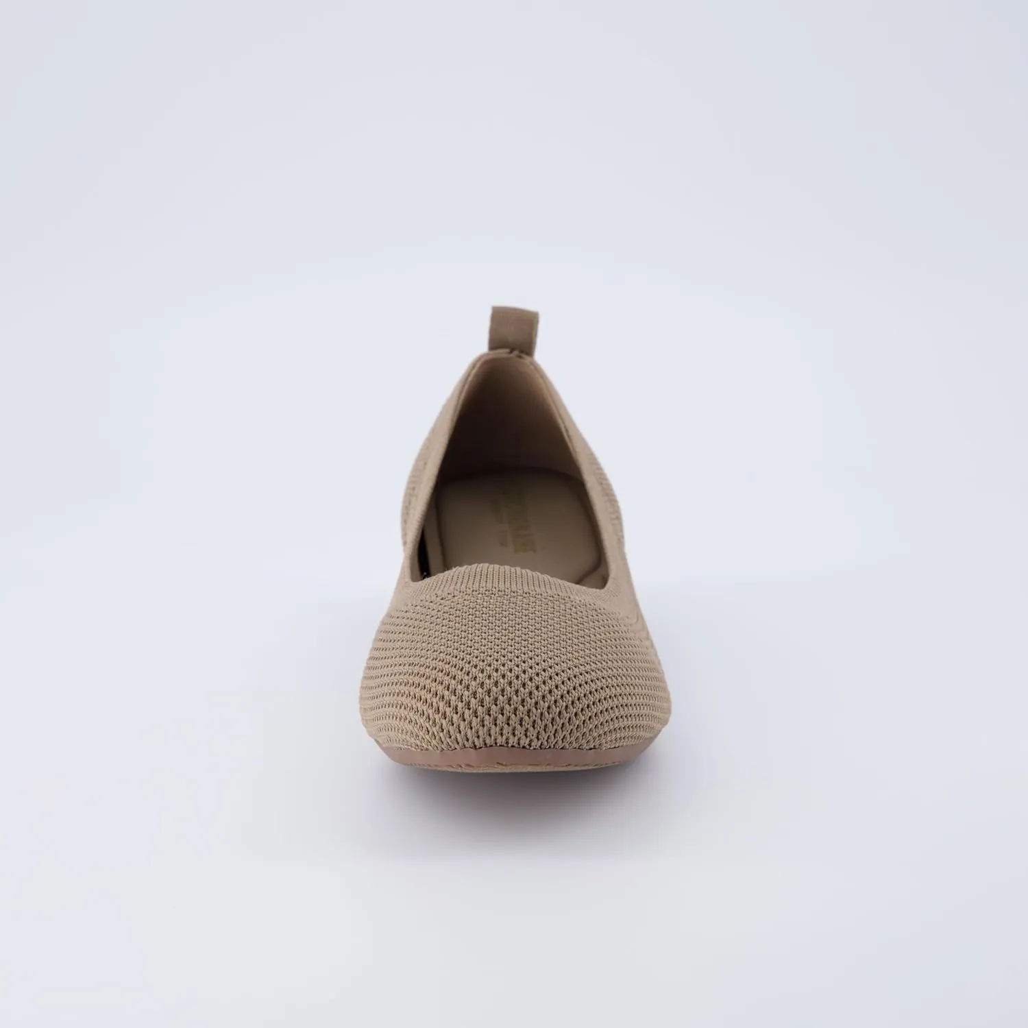 CUSHIONAIRE Women's Whiz Hidden Wedge Knit Flat with  Memory Foam and Wide Widths Available