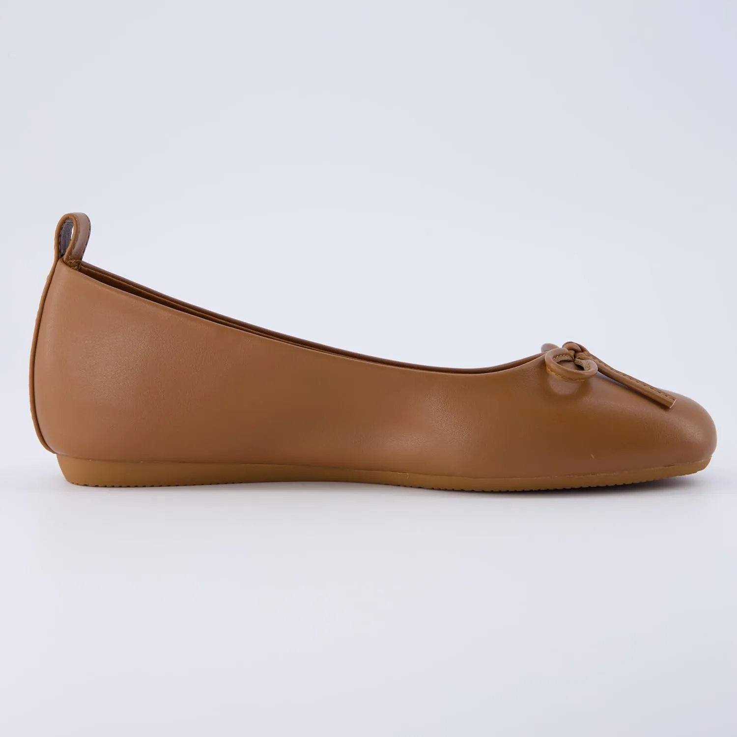 CUSHIONAIRE Women's Windy Hidden Wedge Bow Flat with  Memory Foam and Wide Widths Available