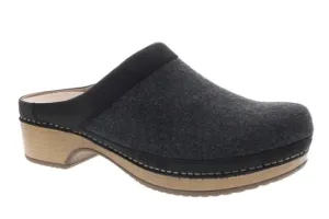 Dansko Bethann Clog Charcoal Wool