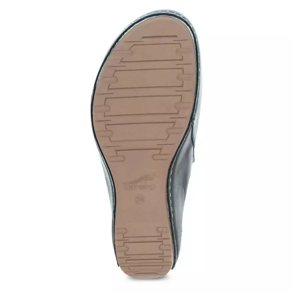 Dansko Women's Talulah Black Milled Burnished 1712501600