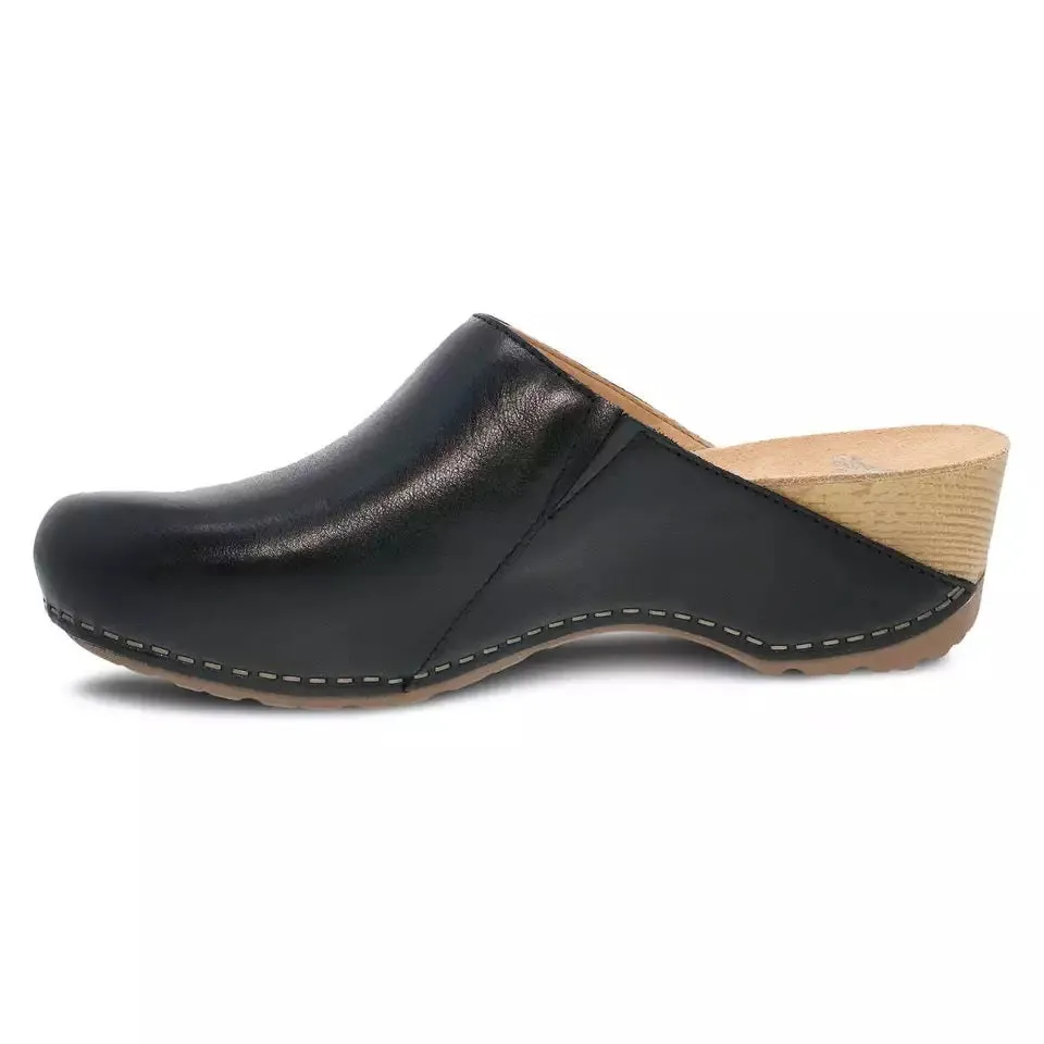 Dansko Women's Talulah Black Milled Burnished 1712501600