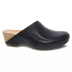 Dansko Women's Talulah Black Milled Burnished 1712501600