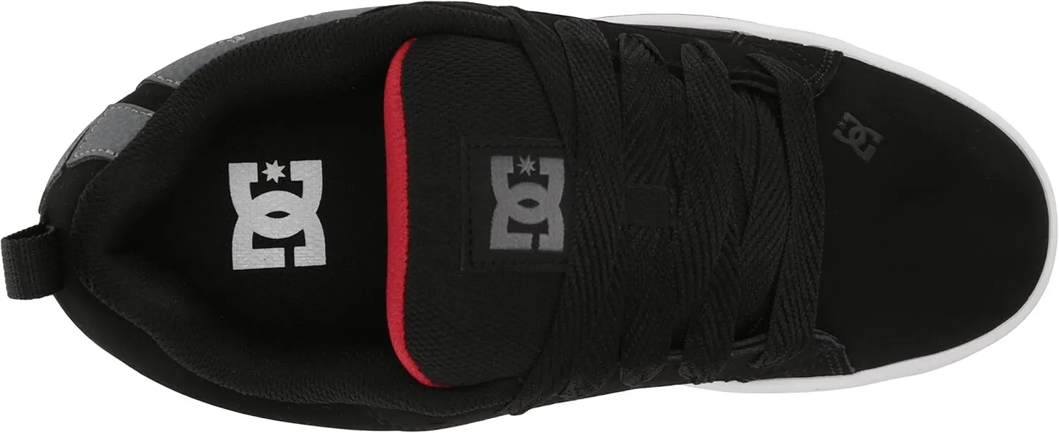 DC Men's Court Graffik Casual Low Top Skate Shoe Sneaker