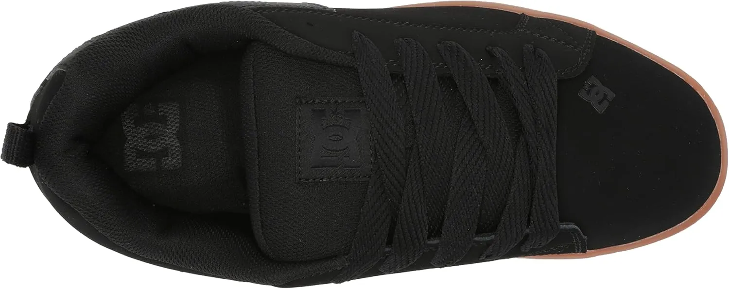 DC Men's Court Graffik Casual Low Top Skate Shoe Sneaker