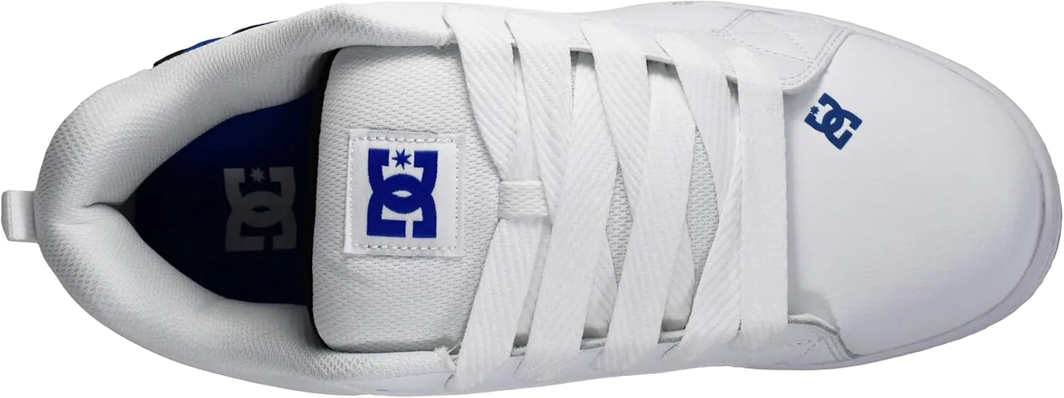 DC Men's Court Graffik Casual Low Top Skate Shoe Sneaker