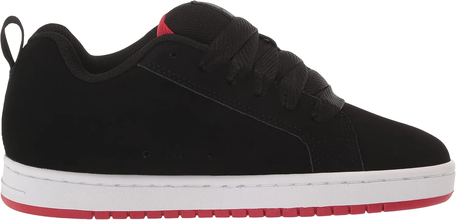 DC Men's Court Graffik Casual Low Top Skate Shoe Sneaker