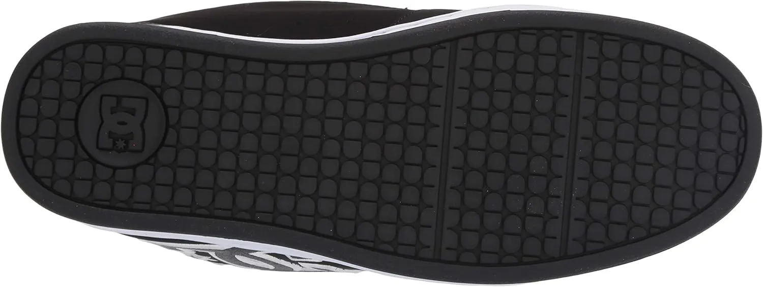 DC Men's Net Low Top Lace Up Casual Skate Shoe Sneaker