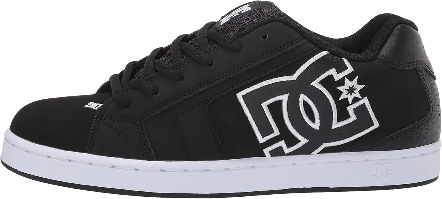 DC Men's Net Low Top Lace Up Casual Skate Shoe Sneaker