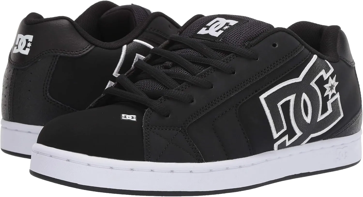 DC Men's Net Low Top Lace Up Casual Skate Shoe Sneaker