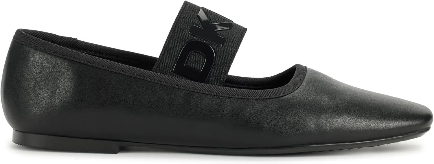 DKNY Women's Dace Square Toe Ballet Flat Mule