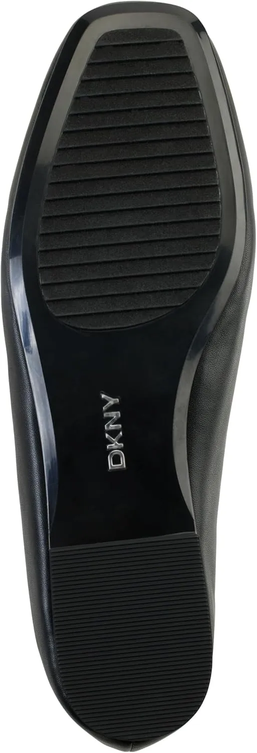 DKNY Women's Dace Square Toe Ballet Flat Mule