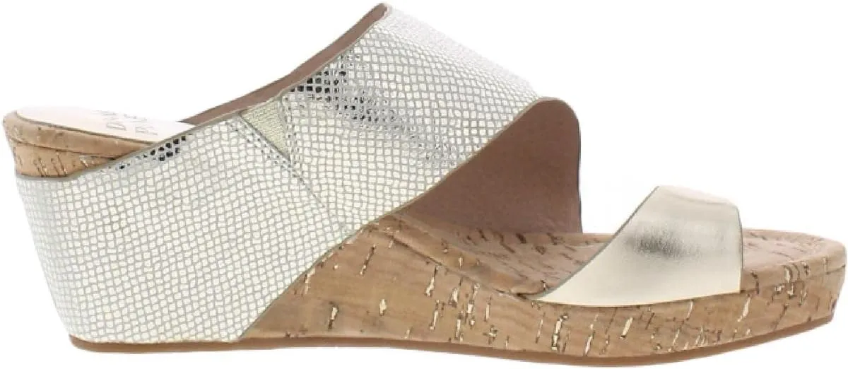 Donald J. Pliner Womens Gemmy Leather Slip-On Slide Sandals