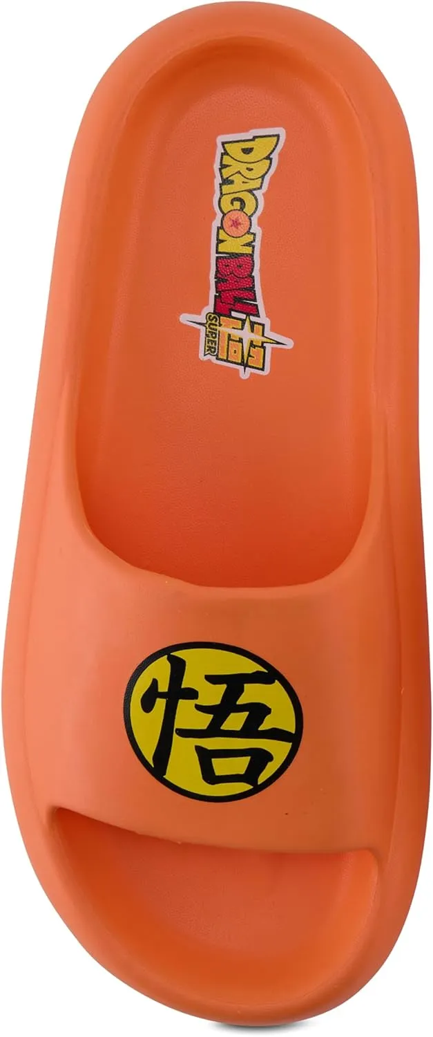 Dragon Ball Z Men's Slides Goku Vegeta Gohan Slip On Comfort Slides