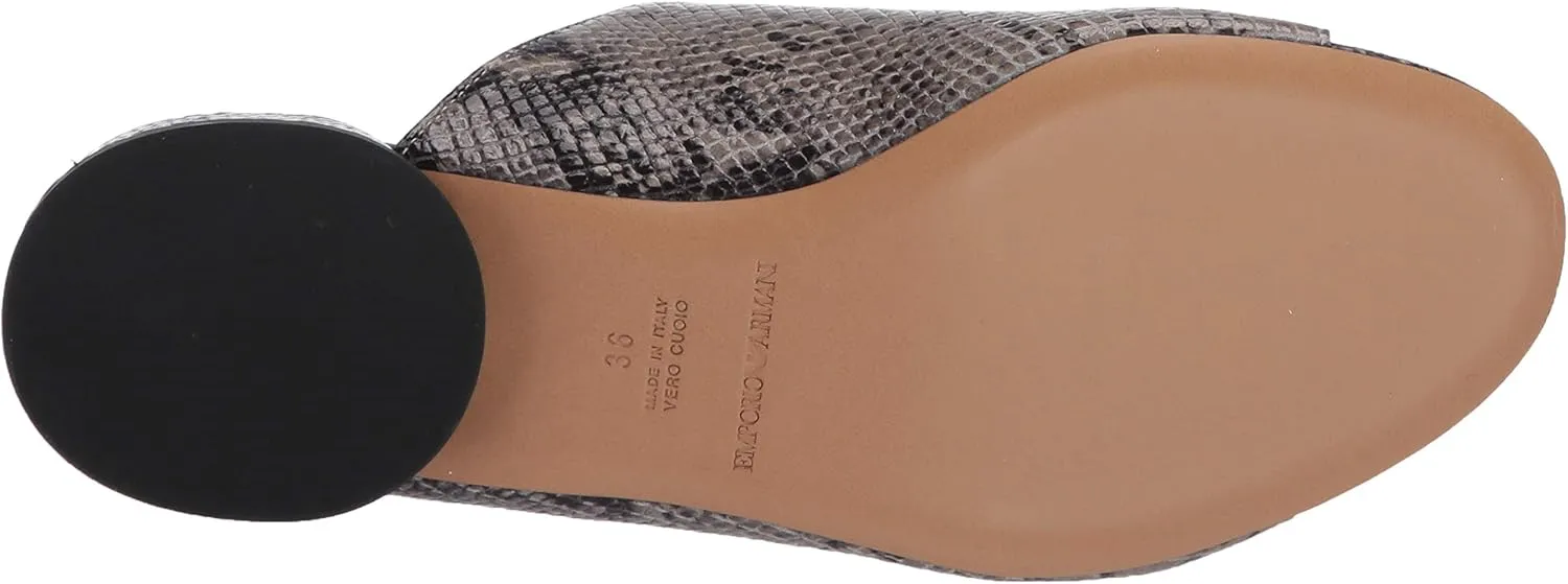 Emporio Armani Women's Snake Printed Slide Mule