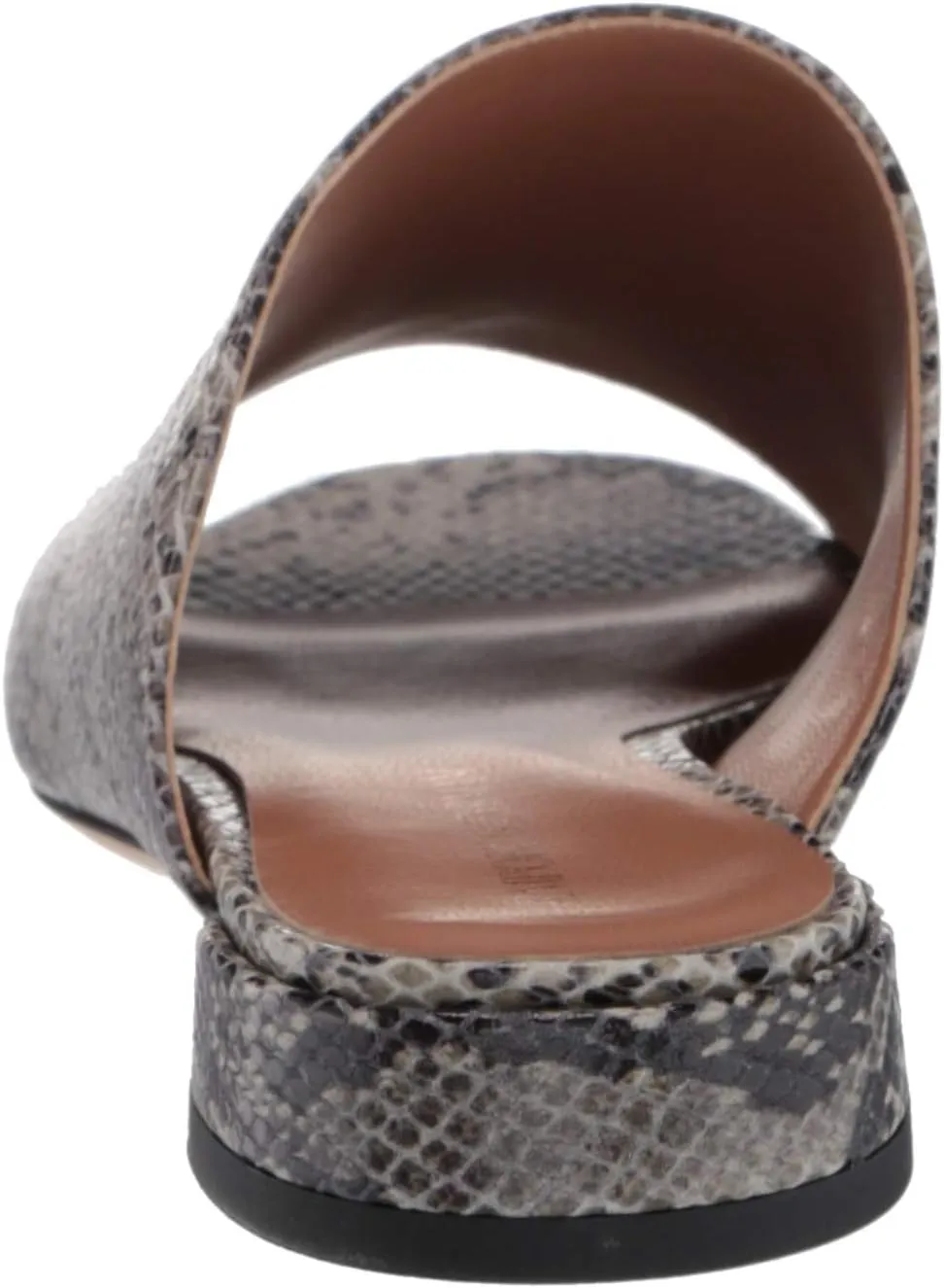 Emporio Armani Women's Snake Printed Slide Mule