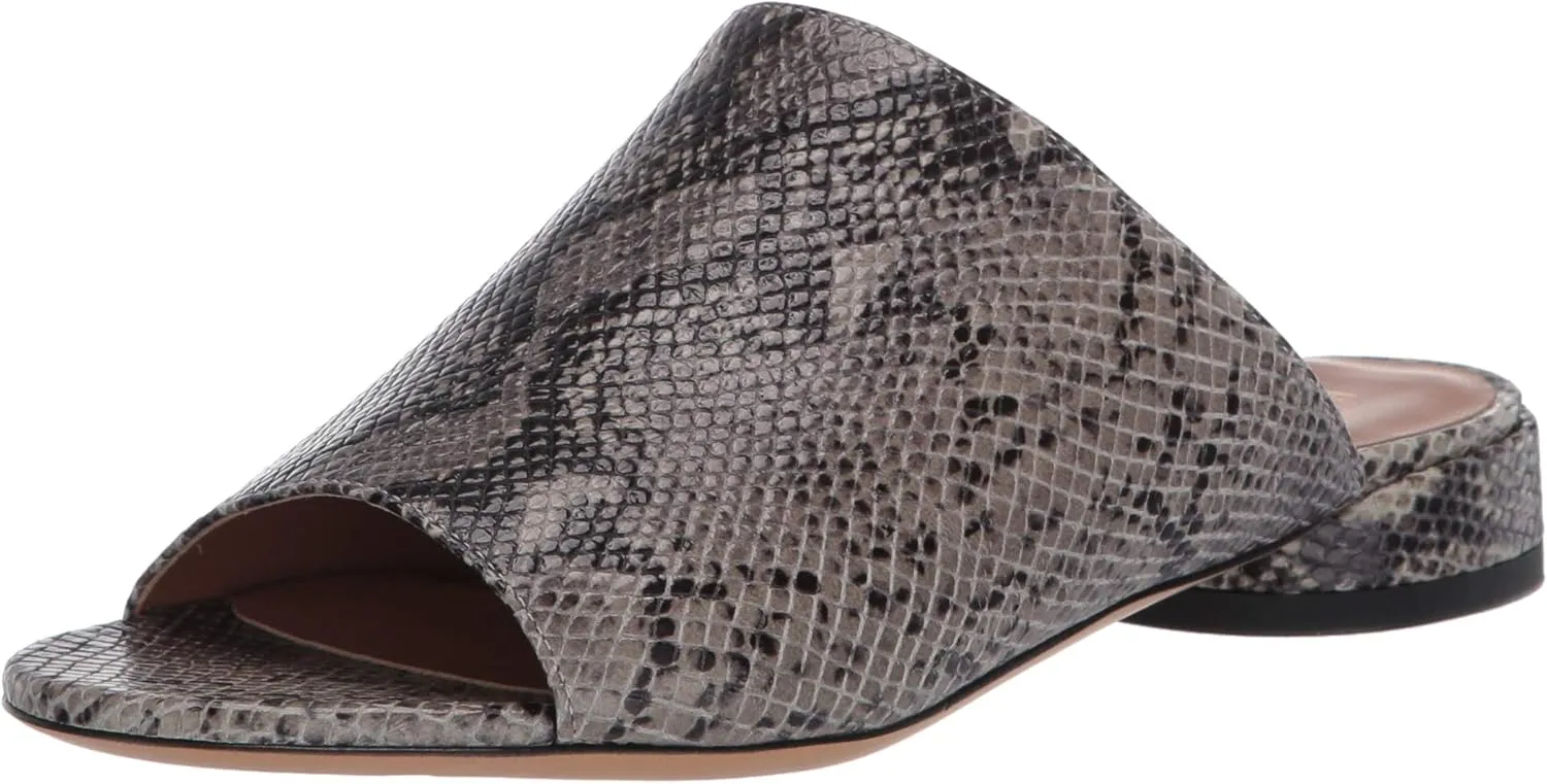 Emporio Armani Women's Snake Printed Slide Mule