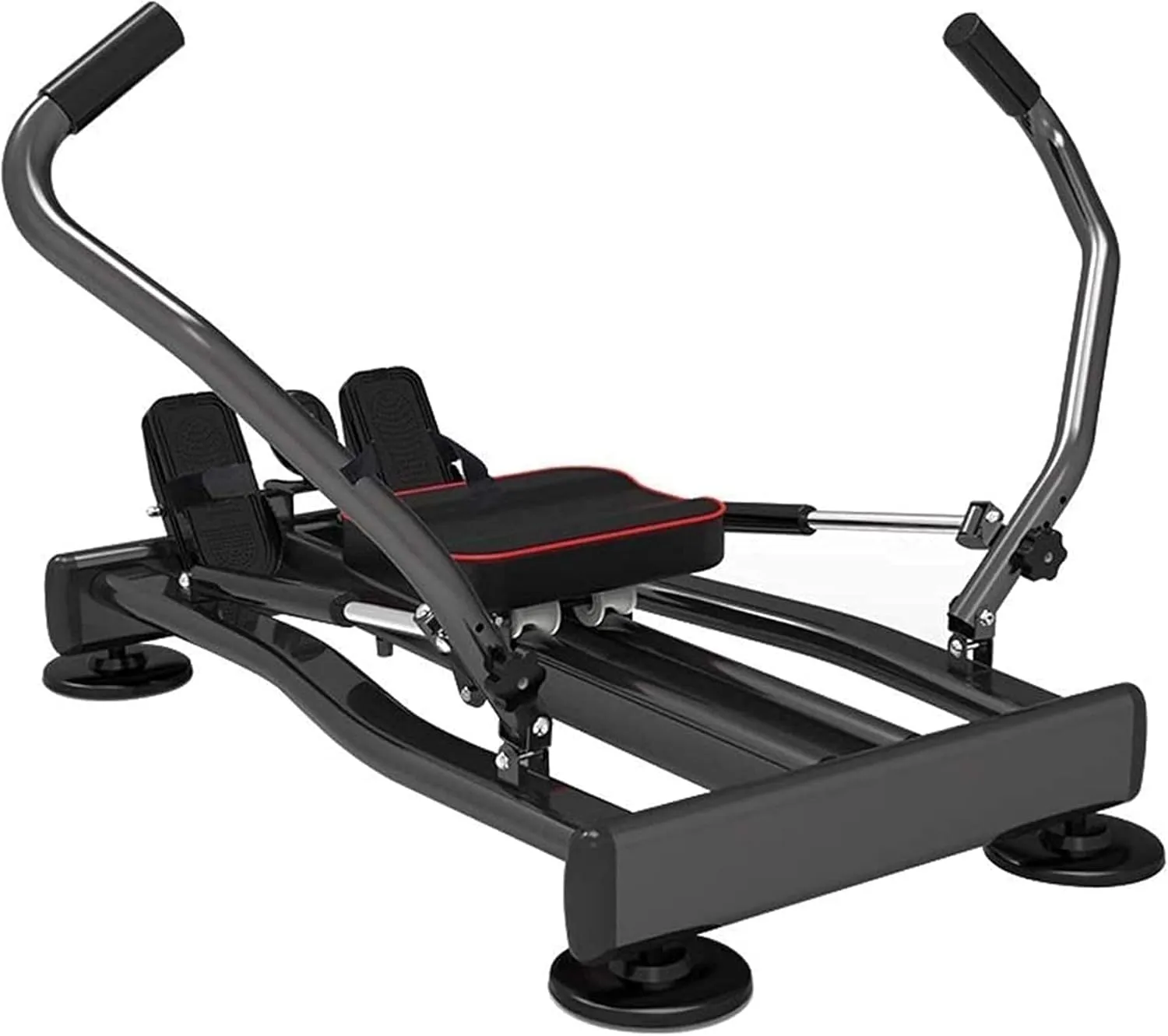 Equipment Home Gym Rowing Machine Multi Function Rowing Machine Exercise Abdominal Muscles and Chest Muscles Adjustable Resistance HD Data D