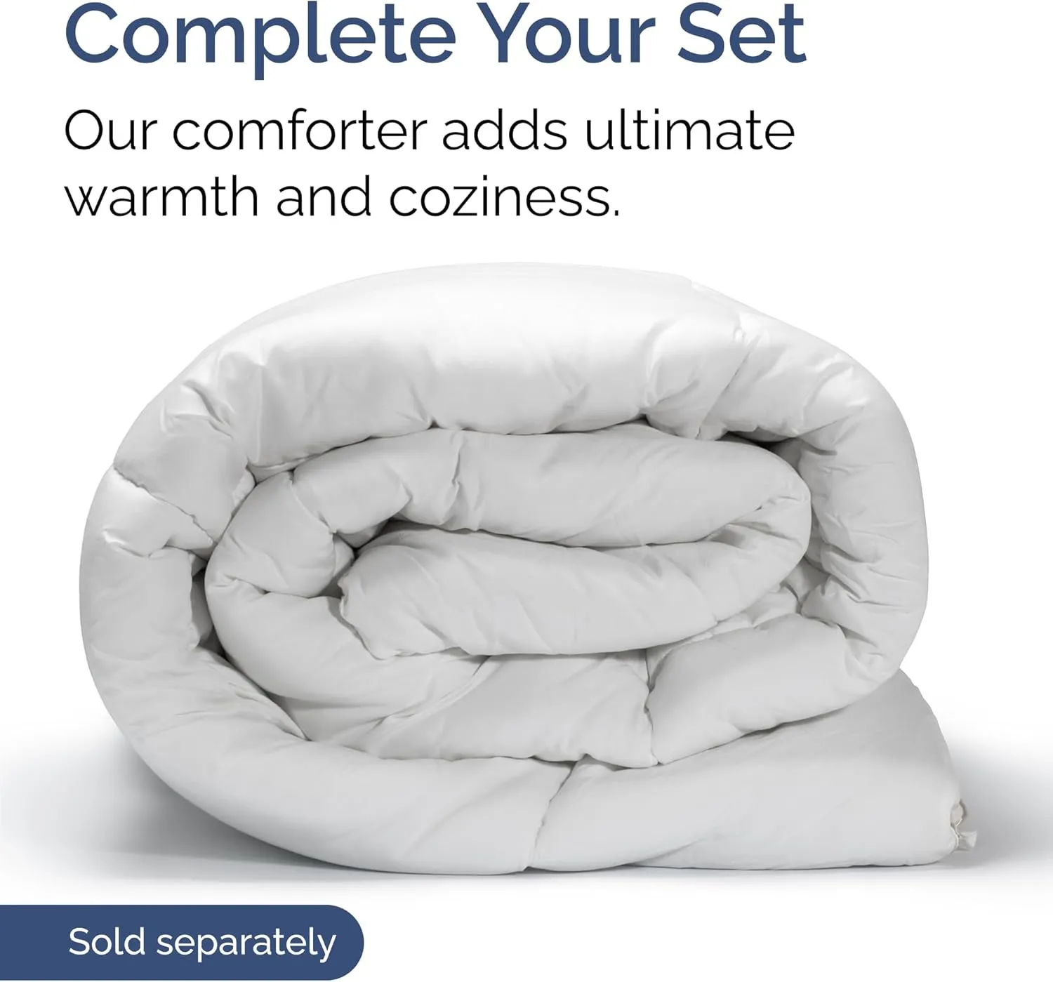 Extra Deep King Sheet Set - 6 Piece Breathable & Cooling Sheets - Hotel Luxury Bedding Set w/18-24 Inch Extra Deep Pockets - Easy & Secure Fit - Super Soft, Wrinkle Free and Comfy - White, King Size