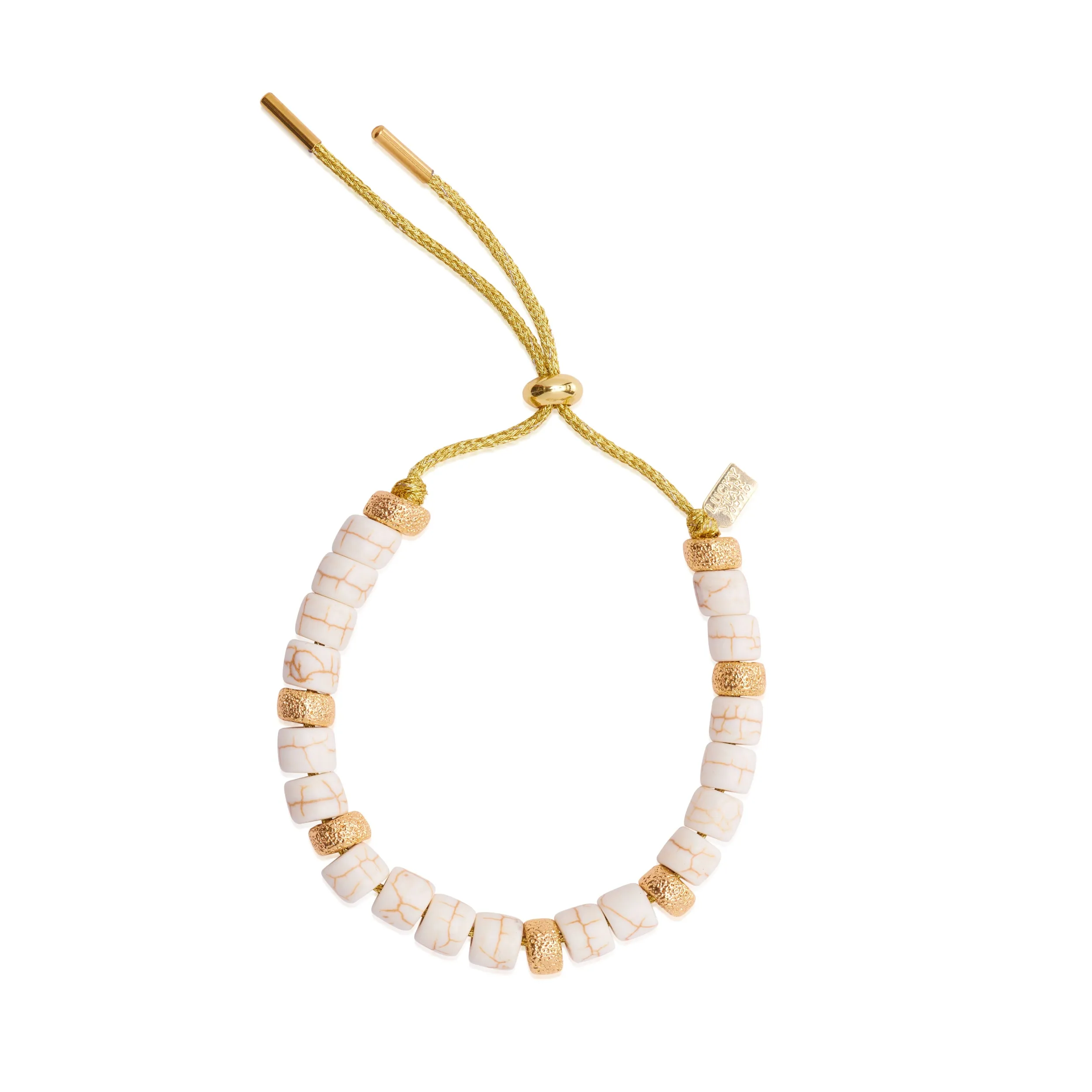 Eye Candy Bracelet - White Turquoise
