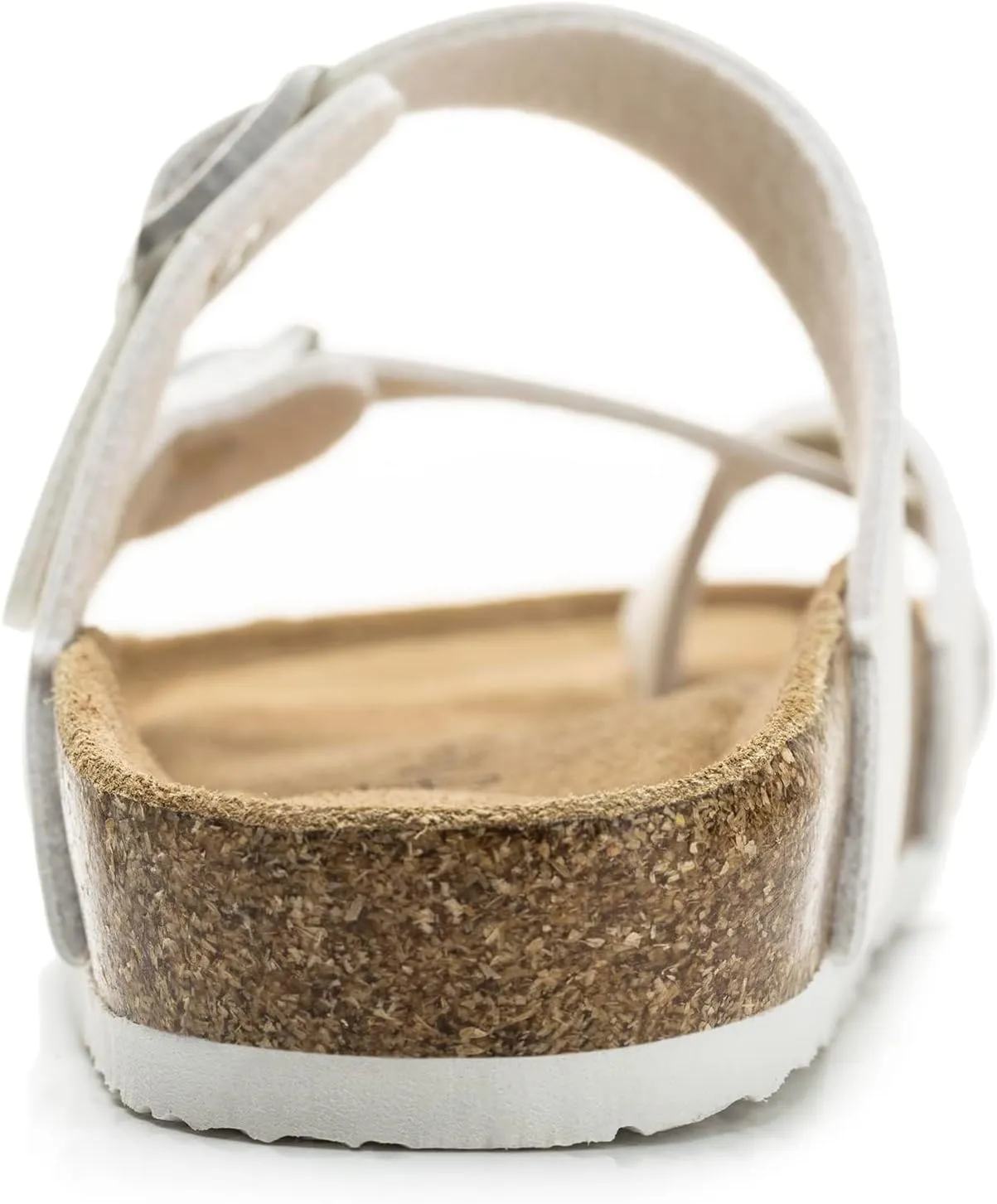 FITORY Womens Leather Slide Sandals with Comfort Cork Footbed Size 6-11
