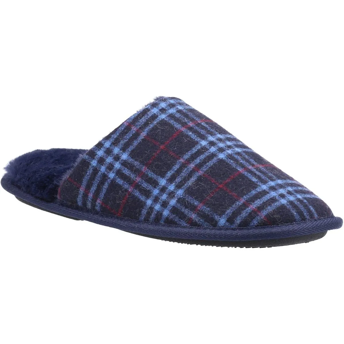 Fleet & Foster Rhys Mule Slipper Navy