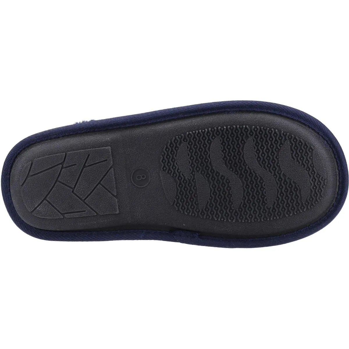 Fleet & Foster Rhys Mule Slipper Navy