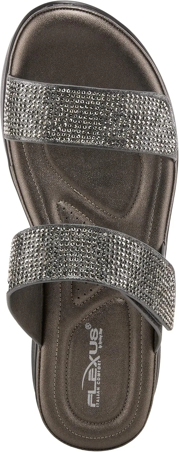 Flexus Women's Bling Slide Sandal