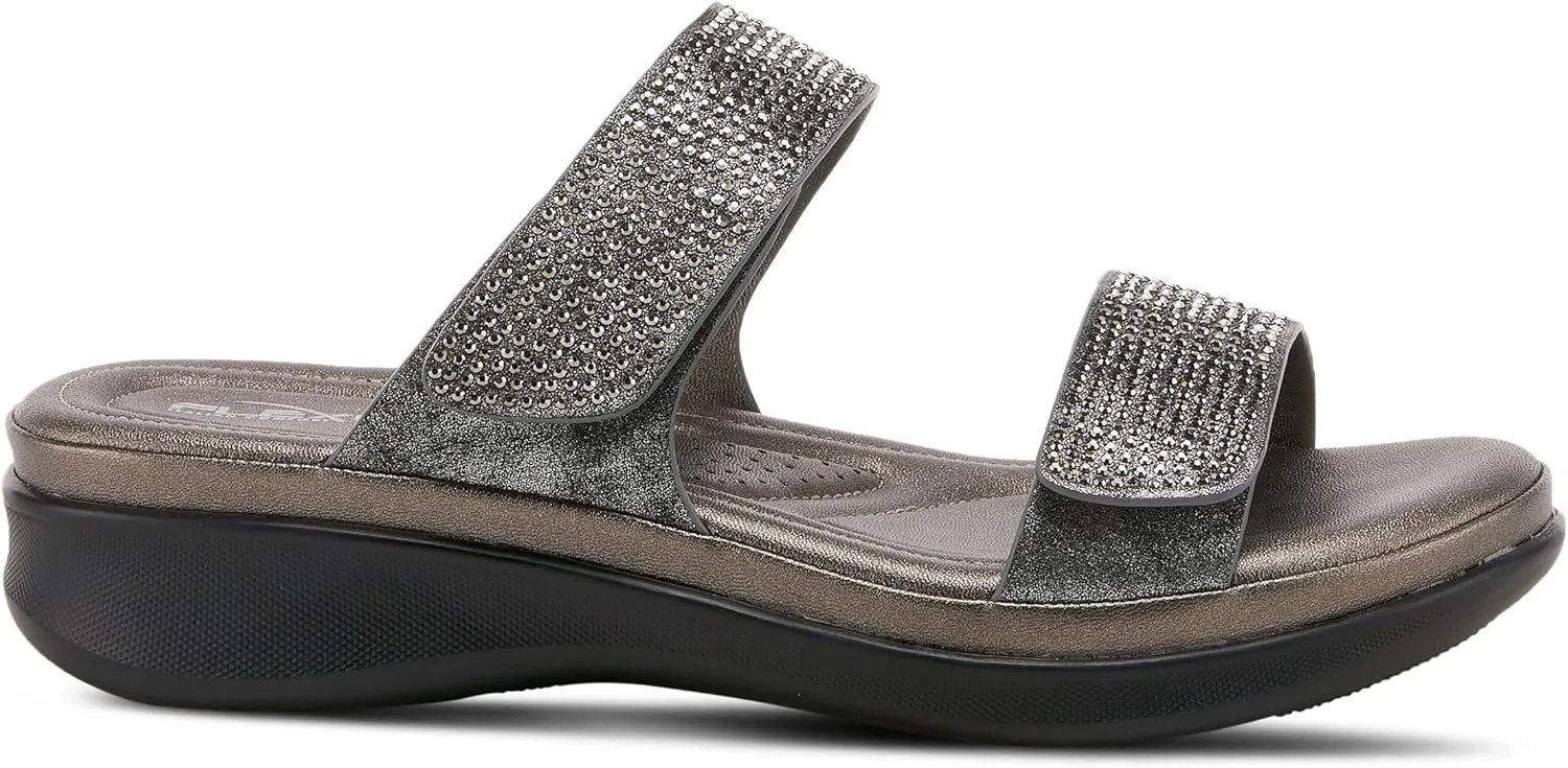 Flexus Women's Bling Slide Sandal