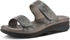 Flexus Women's Bling Slide Sandal