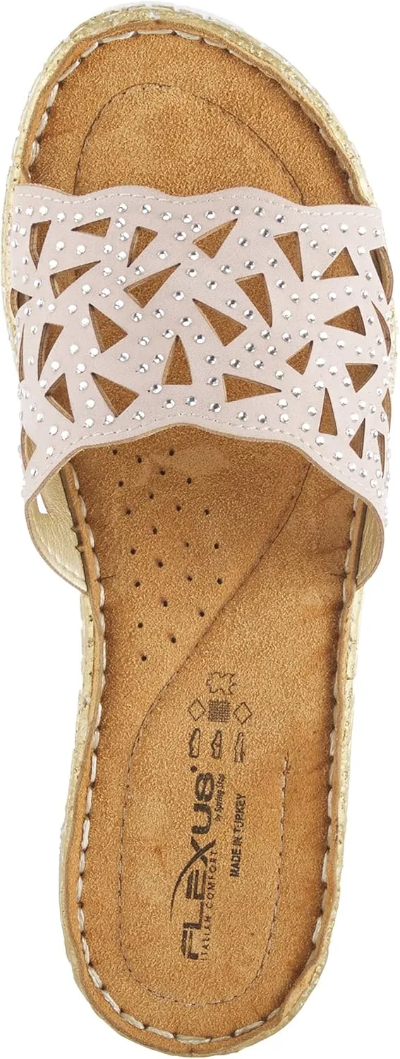 Flexus Women's Windom Slide Wedge Sandal