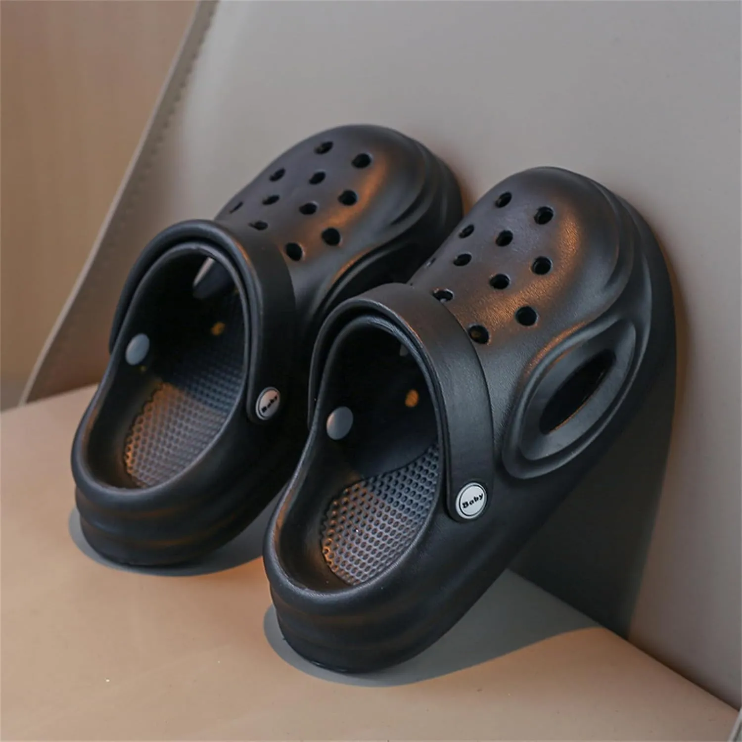 FLIOZY Kids Boys Girls Garden Clogs Slip On Slide Sandals Beach Pool Slippers Shoes Children Sandals for Indoor Outdoor