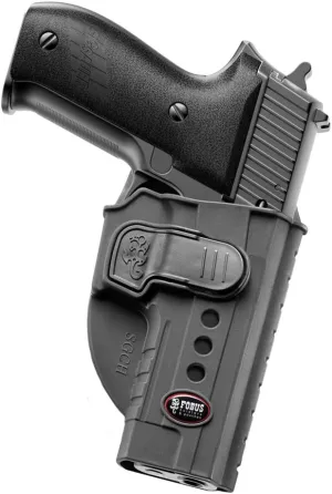 Fobus Sig Sauer 220, 226, 227 Belt Holster, Black, Left