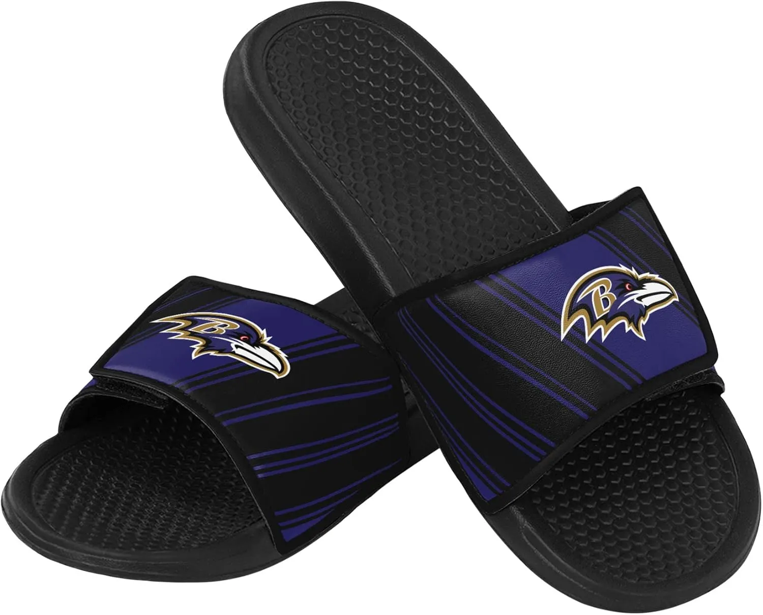 FOCO Youth NFL Logo Sport Shower Legacy Slide Flip Flop Sandals