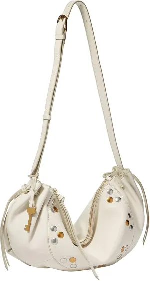 Fossil womens Satchel, Angora, Medium US