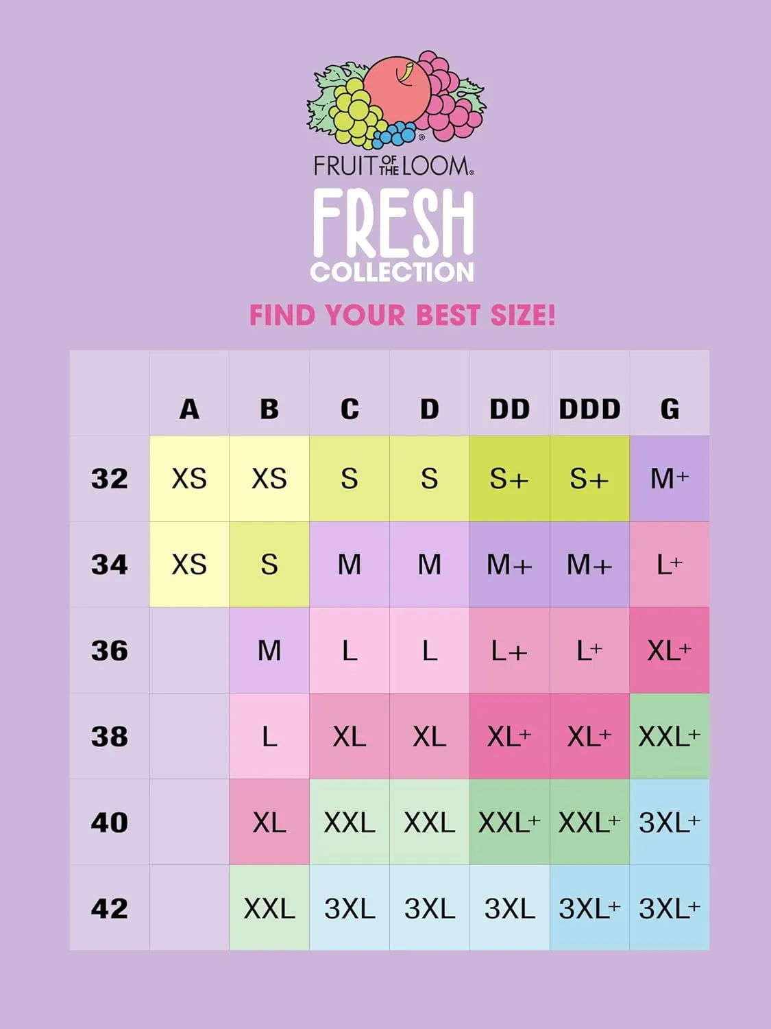 Fruit of the Loom A Fresh Collection Game Changer 2-Pack Front & Back Closure Racerback Bras and Comfort for Women