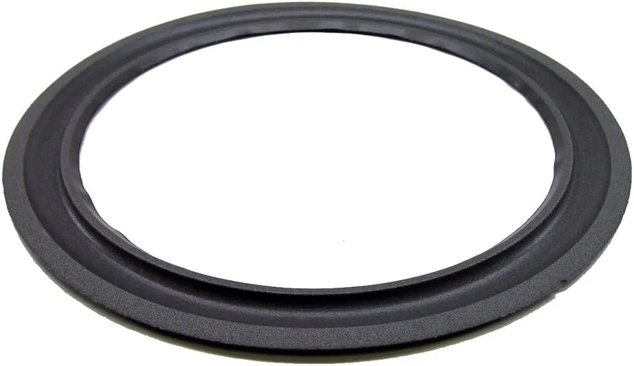 FS-12Tannoy: 12" TANNOY Foam Surround, 11.75" OD, 9" ID, Gray, Reverse Flat Attach