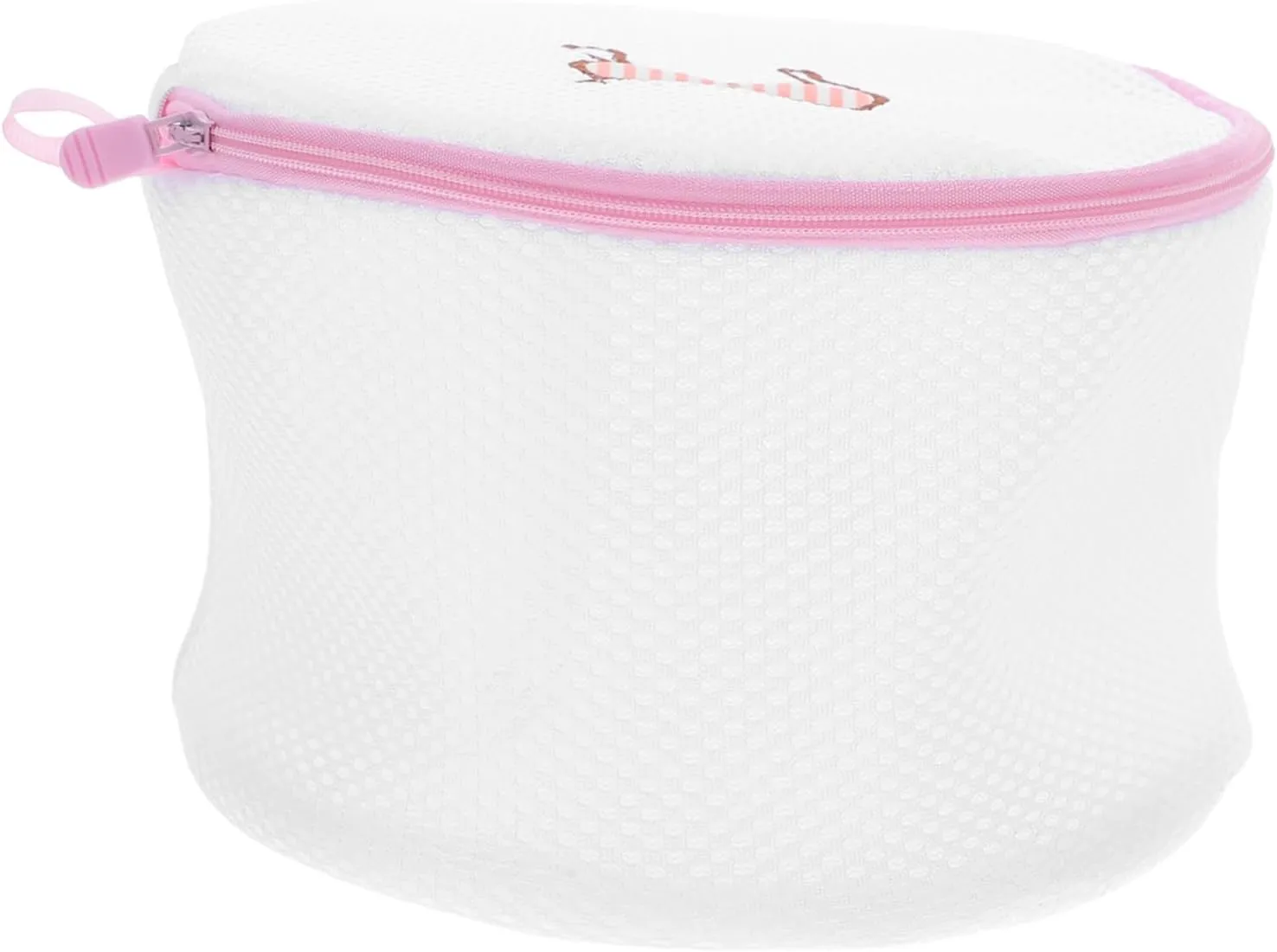 Garneck Mesh Bra Holder Wash Bag Zipper Protects Bras from Tangles for Home Travel Dormitory
